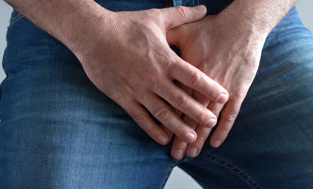 A man experienced groin discomfort due to a microsurgical muscle implant placed in his penis